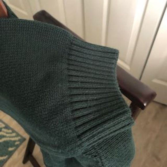 BOGO - IZOD Hunter Green Sweater Sz L - Picture 5 of 5